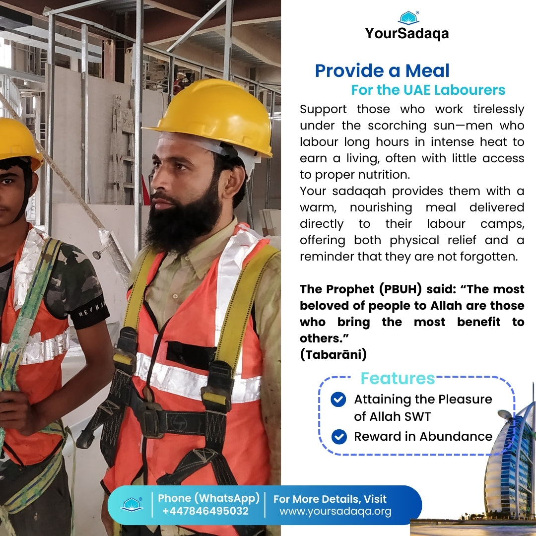 Provide a Meal for UAE Labourers