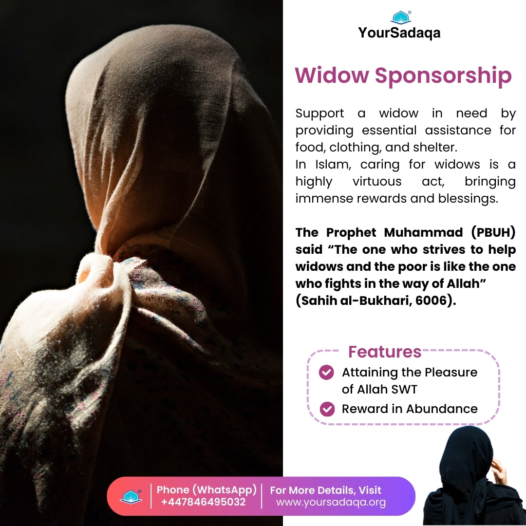 Widow Sponsorship (1 Year)