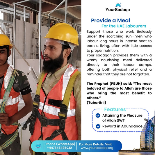Provide a Meal for UAE Labourers